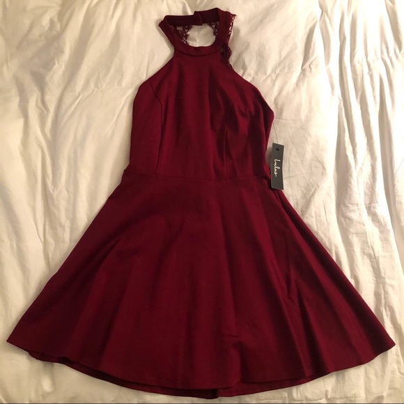 Lulus Mini Skater Dress - Picture 1 of 7